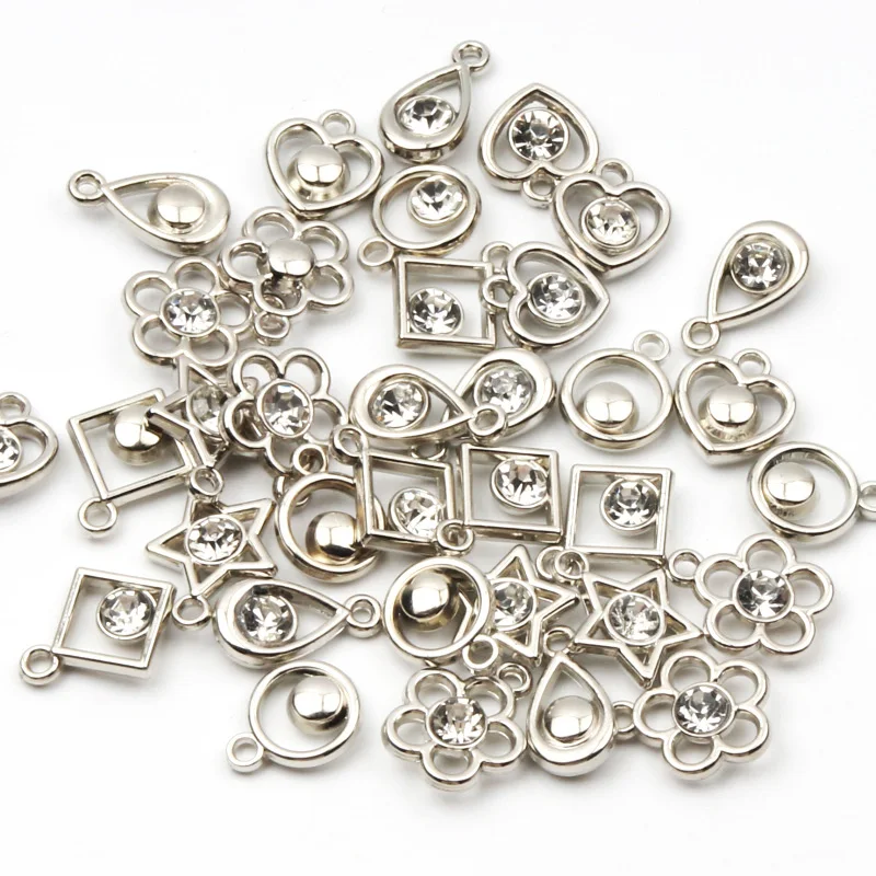 50Pcs/lot Vintage CCB Pendants Round Flower Star Heart Acrylic Charms For Jewelry Making Supplies Diy Bracelet Necklace Earrings
50Pcs/lot Vintage CCB Pendants Round Flower Star Heart Acrylic Charms For Jewelry Making Supplies Diy Bracelet Necklace Earrings