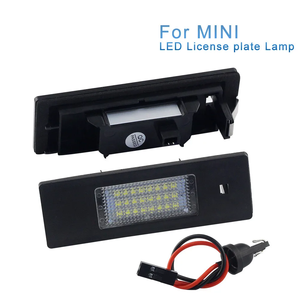 2X Светодиодная лампа для номерного знака Canbus без ошибок BMW MINI Cooper Clubman JCW R55 LCI Countryman