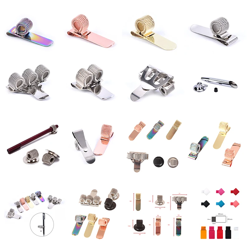 New Single/Double/Triple Hole Metal Holder With Pocket Clip Doctors Nurse Uniform Pen Holders Office Supplies Spring Pen
New Single/Double/Triple Hole Metal Holder With Pocket Clip Doctors Nurse Uniform Pen Holders Office Supplies Spring Pen