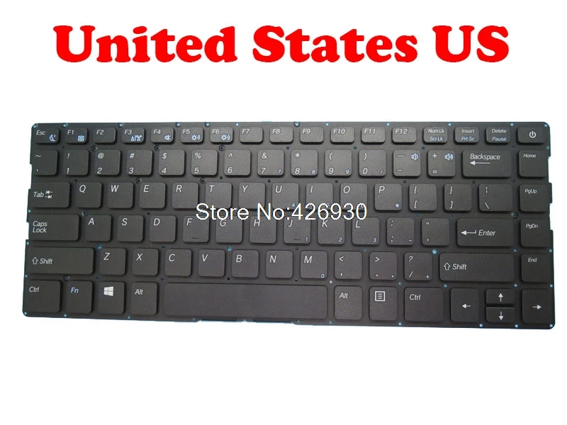 Laptop Keyboard For Haier S300 V138478ES1 Without Frame Black United States US | Компьютеры и офис