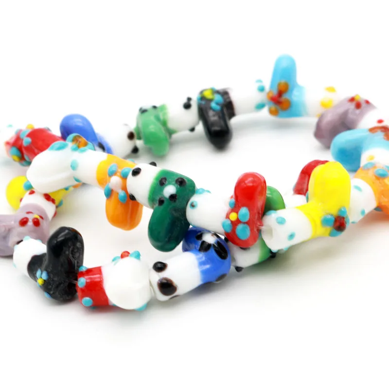 Разноцветные 80 шт./партия, обувь с рисунком из мультфильма, бусины в форме фонаря, 9x15 мм, модные стеклянные подвески, Женские аксессуары, буси... 
Разноцветные 80 шт./партия, обувь с рисунком из мультфильма, бусины в форме фонаря, 9x15 мм, модные стеклянные подвески, Женские аксессуары, буси...