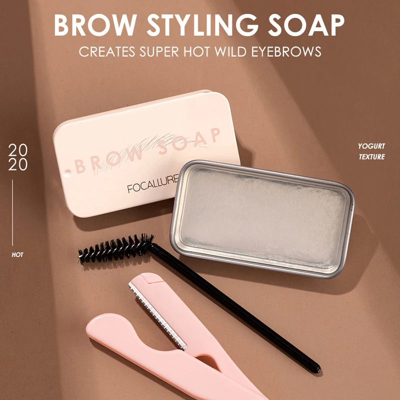 Eyebrow Soap Wax With Trimmer Lasting Waterproof Eyes Brow Styling Cream Natural Fluffy Eyebrows Pomade Gel Lady Cosmetics TSLM1
Eyebrow Soap Wax With Trimmer Lasting Waterproof Eyes Brow Styling Cream Natural Fluffy Eyebrows Pomade Gel Lady Cosmetics TSLM1