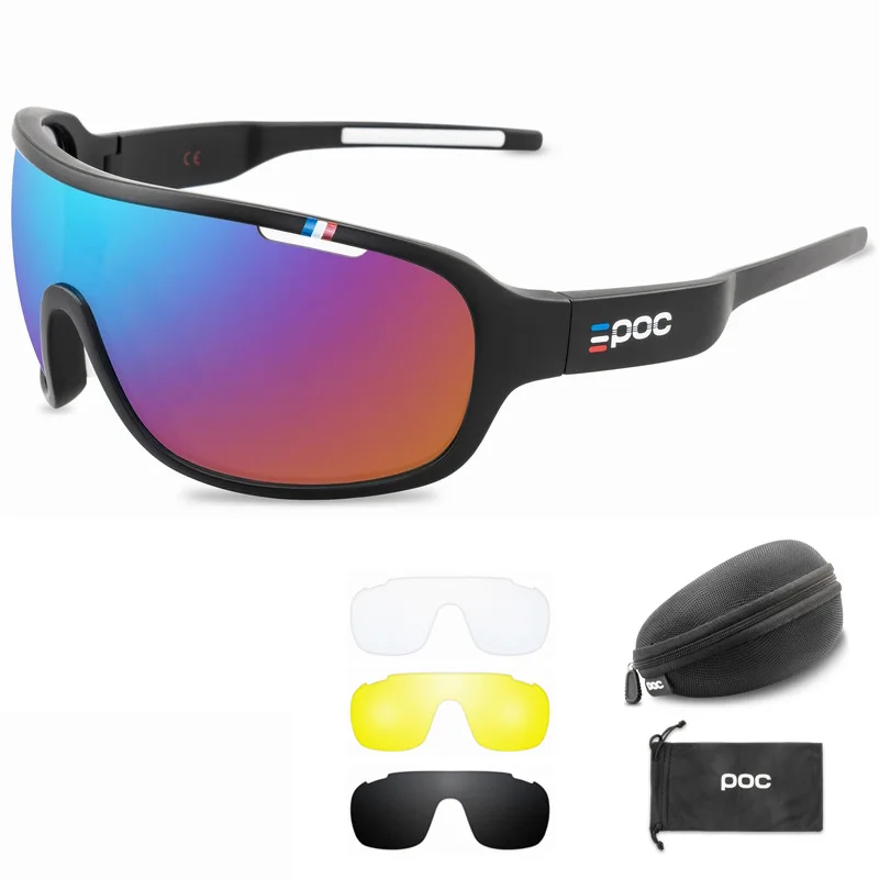 POC 4 Lens Cycling Sunglasses Outdoor Sport Polarized Light Eyewear Men Women Bicycle Mountain Bike Glasses UV400 Goggles
POC 4 Lens Cycling Sunglasses Outdoor Sport Polarized Light Eyewear Men Women Bicycle Mountain Bike Glasses UV400 Goggles