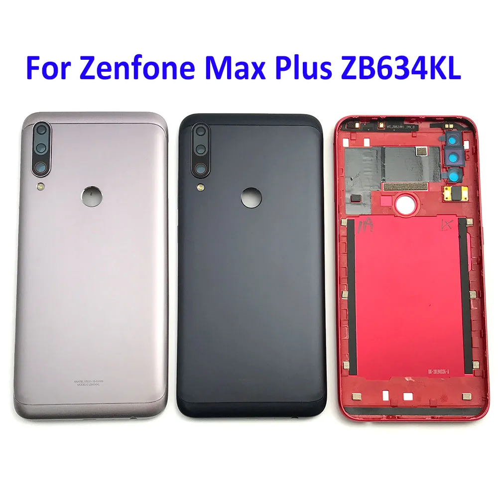 Back Battery Cover Glass With Camera Glass Lens With Power Volume Side Button Key For Asus Zenfone Max Plus (M2) ZB634KL A001D
Back Battery Cover Glass With Camera Glass Lens With Power Volume Side Button Key For Asus Zenfone Max Plus (M2) ZB634KL A001D