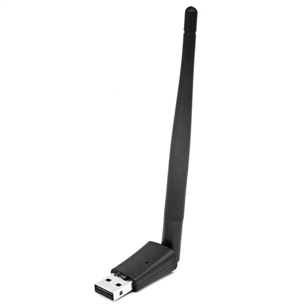 2 4 ГГц Мбит/с легкий MT7601 USB Wi-Fi беспроводной сетевой адаптер с антенной для