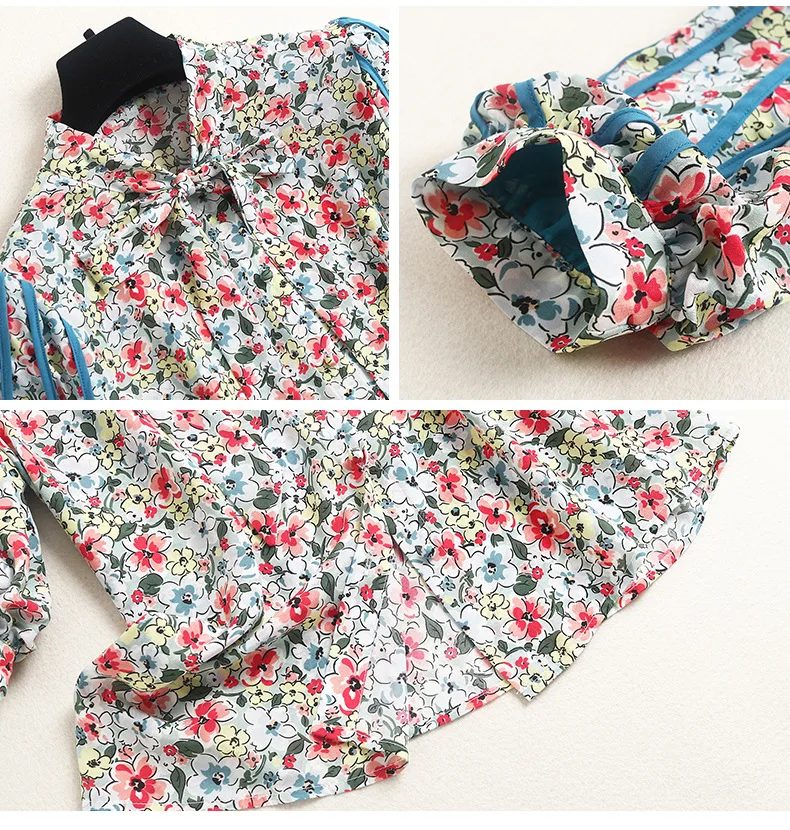 100% Silk Women's Shirt Lace Up Bow Collar Printed Striped Piping Fashion Summer Blouse Tops
100% Silk Women's Shirt Lace Up Bow Collar Printed Striped Piping Fashion Summer Blouse Tops