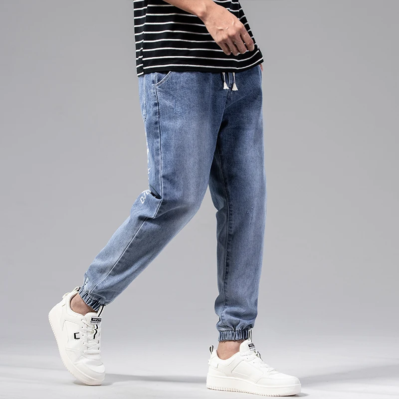 HENCHIRY New Jeans Four Seasons Men's Casual Elastic Waist Washable Simple Fashion ANKLE PANTS Show Thin Legged Straight Pants
HENCHIRY New Jeans Four Seasons Men's Casual Elastic Waist Washable Simple Fashion ANKLE PANTS Show Thin Legged Straight Pants