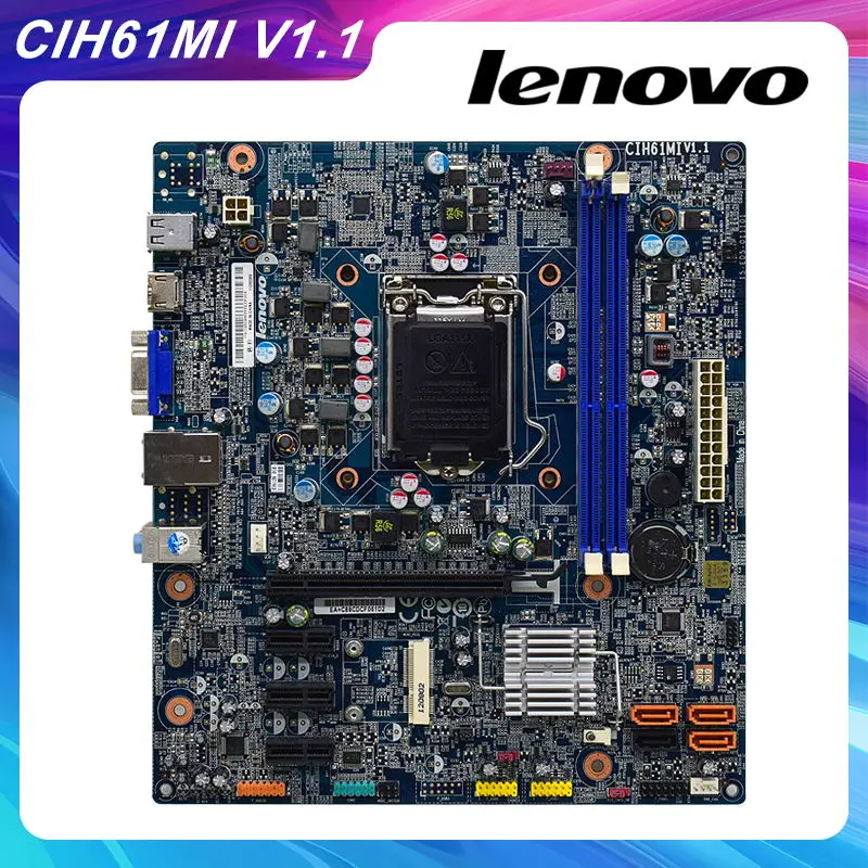 CIH61MI V1.1 для Lenovo H430 H520S D230 ERAZER T410 материнская плата для настольного компьютера LGA 1155 H61 DDR3 б/у Материнская плата 1155 100% протестирована
CIH61MI V1.1 для Lenovo H430 H520S D230 ERAZER T410 материнская плата для настольного компьютера LGA 1155 H61 DDR3 б/у Материнская плата 1155 100% протестирована
