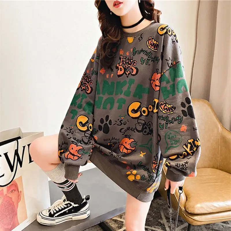 Autumn Spring Students Black White Cute Hoodies Funny Design Women Loose BF Sweatshirts Y2k High Street Hoodie Chic Tops
Autumn Spring Students Black White Cute Hoodies Funny Design Women Loose BF Sweatshirts Y2k High Street Hoodie Chic Tops