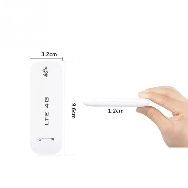 50Pcs 4G LTE E8372 Version 1 B1/B3 150Mbps USB Modem Adapter with WiFi Hotspot Wireless USB Network Card Universal White
50Pcs 4G LTE E8372 Version 1 B1/B3 150Mbps USB Modem Adapter with WiFi Hotspot Wireless USB Network Card Universal White