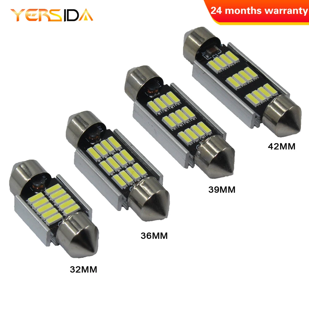 2 PCS Festoon Car LED Interior Reading Light 4000K Warm White 6000K C5W C10W 31mm 36mm 39mm 41mm Auto Room Ceiling Dome Lamp 12V
2 PCS Festoon Car LED Interior Reading Light 4000K Warm White 6000K C5W C10W 31mm 36mm 39mm 41mm Auto Room Ceiling Dome Lamp 12V