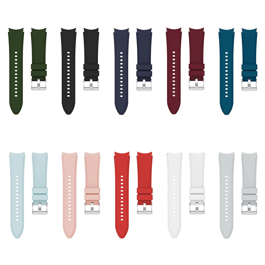 Браслет со стальной пряжкой, силиконовый ремешок для Galaxy Watch 4 Classic 42 46 мм, ремешок для смарт-часов
Браслет со стальной пряжкой, силиконовый ремешок для Galaxy Watch 4 Classic 42 46 мм, ремешок для смарт-часов