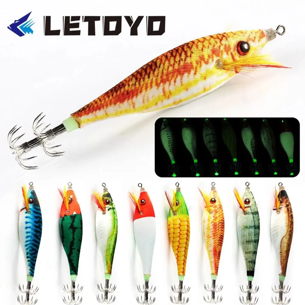 70mm 10g Artificial Wood Shrimps With Squid Hook Jigging Fishing Lures Cuttlefish Octopus Baits Wobblers For Sea Fishing
70mm 10g Artificial Wood Shrimps With Squid Hook Jigging Fishing Lures Cuttlefish Octopus Baits Wobblers For Sea Fishing