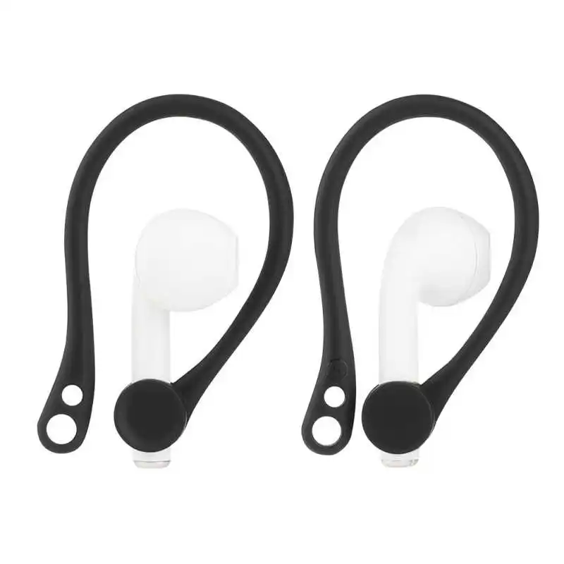 Portable 1Pair Silicone Earhooks For AirPods Anti-lost Ear Hook Secure Fit Hooks Earphone Holders For Apple AirPods 
Portable 1Pair Silicone Earhooks For AirPods Anti-lost Ear Hook Secure Fit Hooks Earphone Holders For Apple AirPods