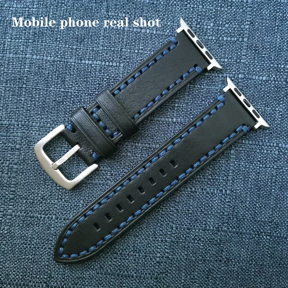 Cowhide Leather Strap For Apple Watch Band Series SE/6/5/4/3/2/1 42mm 38mm Men Genuine Leather Bracelet classic Wristband Belt
Cowhide Leather Strap For Apple Watch Band Series SE/6/5/4/3/2/1 42mm 38mm Men Genuine Leather Bracelet classic Wristband Belt