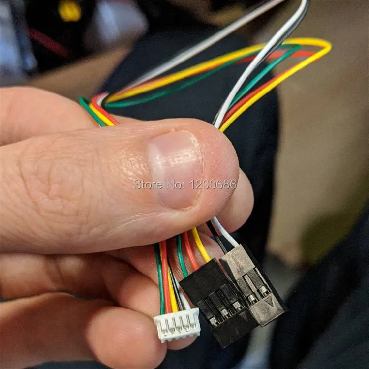 1.5M custom cables 0.049" 51021 Series 1.25MM to dupont 2.54 1.25 Female HOUSING 5 POS 1.25MM 1007 28 AWG JST 1.25
1.5M custom cables 0.049" 51021 Series 1.25MM to dupont 2.54 1.25 Female HOUSING 5 POS 1.25MM 1007 28 AWG JST 1.25