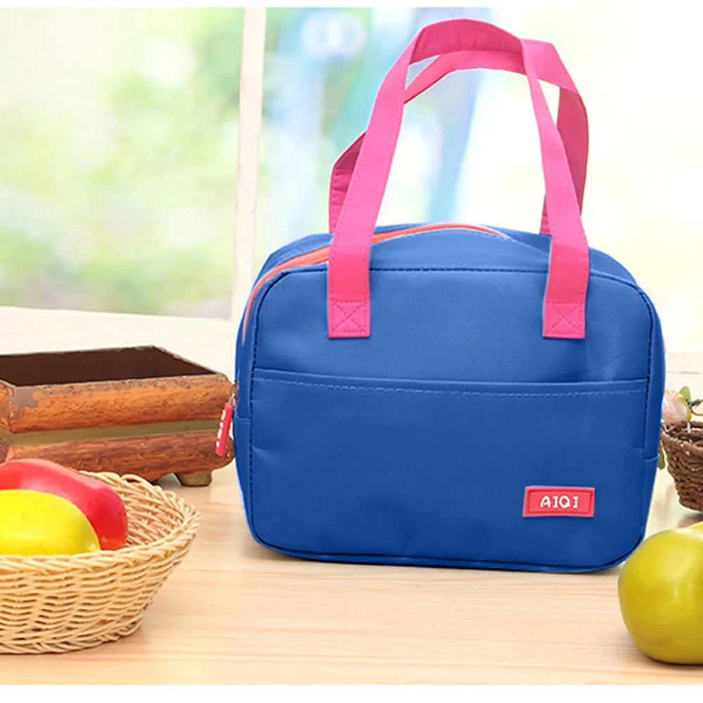 2019 New Fashion Lunch Bag Portable Waterproof Thickness Insulated Picnic Office Food Storage Handbags | Багаж и сумки