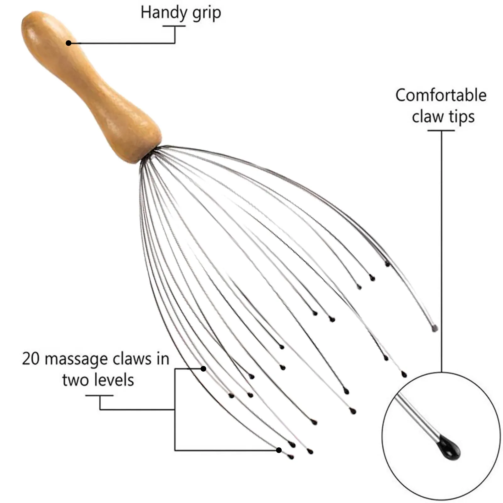 Octopus Head Massager Scalp Handheld Head Massager Scratcher Scalp Massager Head and Neck Stress Reliever Tool
Octopus Head Massager Scalp Handheld Head Massager Scratcher Scalp Massager Head and Neck Stress Reliever Tool