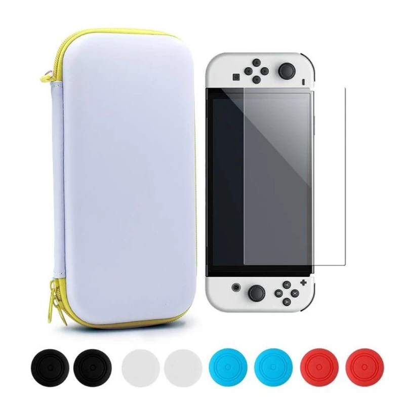 Case for Switch OLED, Games and Accessories - Hard Shell ThumbStick Grips 
Case for Switch OLED, Games and Accessories - Hard Shell ThumbStick Grips