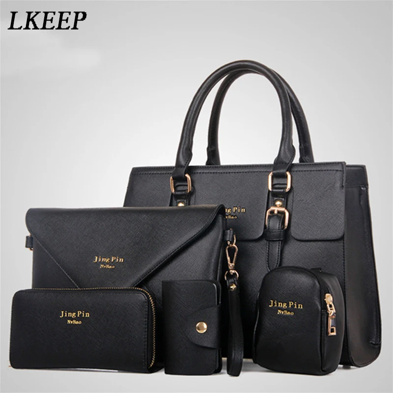 Women Fashion 5 Piece/set Handbag Purse Set Classic Messenger Bag Imitation Leather Shoulder Bag 6 Colors Ladies PU Bag
Women Fashion 5 Piece/set Handbag Purse Set Classic Messenger Bag Imitation Leather Shoulder Bag 6 Colors Ladies PU Bag