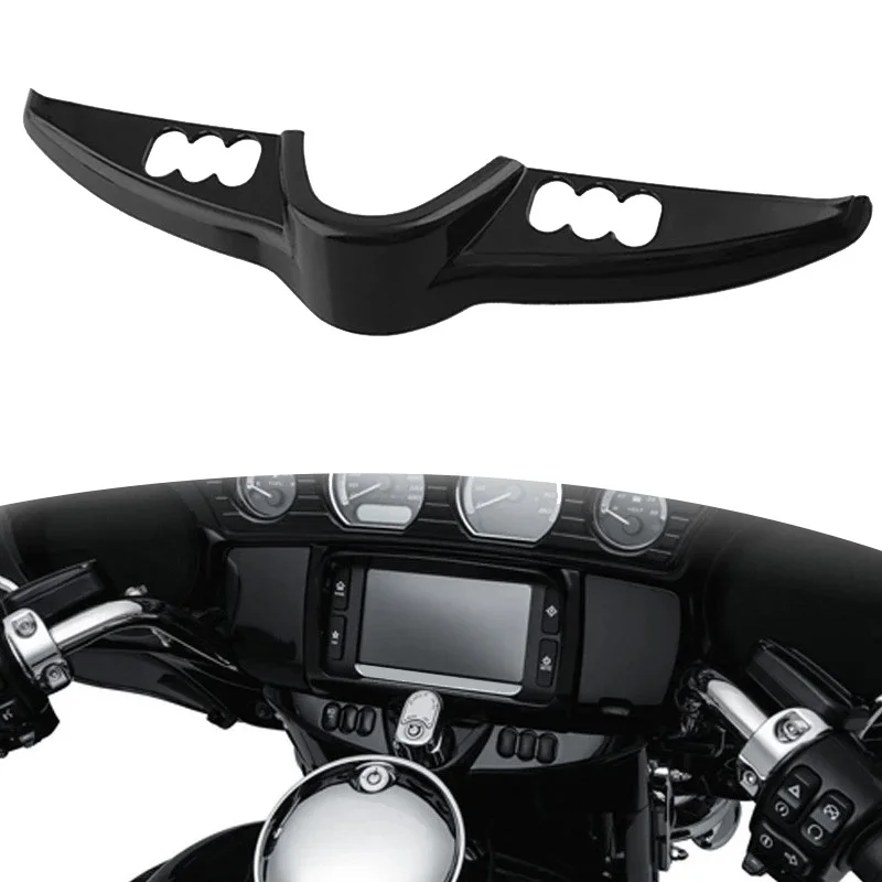 Motorcycle Batwing Console Switch Panel Cover Decoration for Touring Electra Glide Street Glide
Motorcycle Batwing Console Switch Panel Cover Decoration for Touring Electra Glide Street Glide