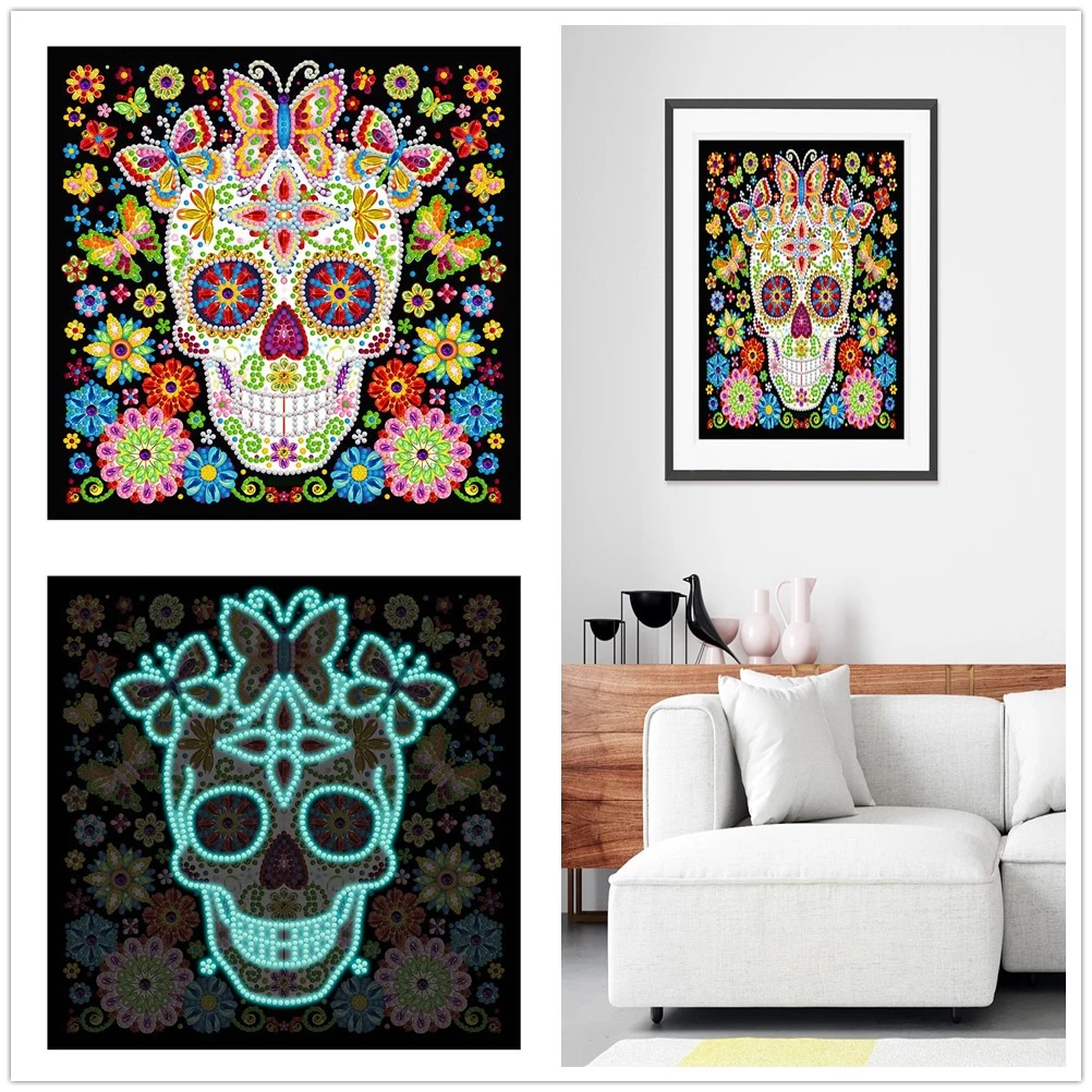 Алмазная живопись со скелетом, картина с изображением ночного светящегося цветка, особая форма, алмазная вышивка, Крест Стразы, домашний де...
Алмазная живопись со скелетом, картина с изображением ночного светящегося цветка, особая форма, алмазная вышивка, Крест Стразы, домашний де...