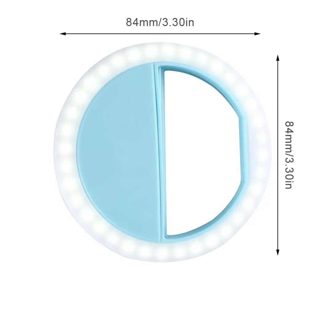 Universal Selfie LED Ring Flash Light Portable Mobile Phone 36 LEDS Selfie Lamp Luminous Ring Clip For iPhone 8 7 6 Plus Samsung
Universal Selfie LED Ring Flash Light Portable Mobile Phone 36 LEDS Selfie Lamp Luminous Ring Clip For iPhone 8 7 6 Plus Samsung