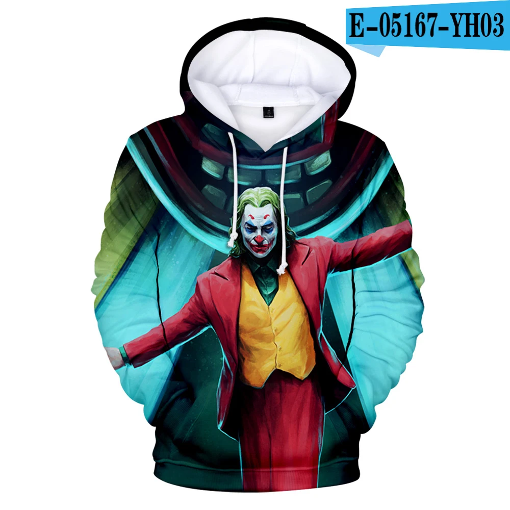 3D Hoodies Joke origin movie joker joaquin phoenix arthur fleck 3d print hoodie male / female casual Plus Size hoodies clothes
3D Hoodies Joke origin movie joker joaquin phoenix arthur fleck 3d print hoodie male / female casual Plus Size hoodies clothes