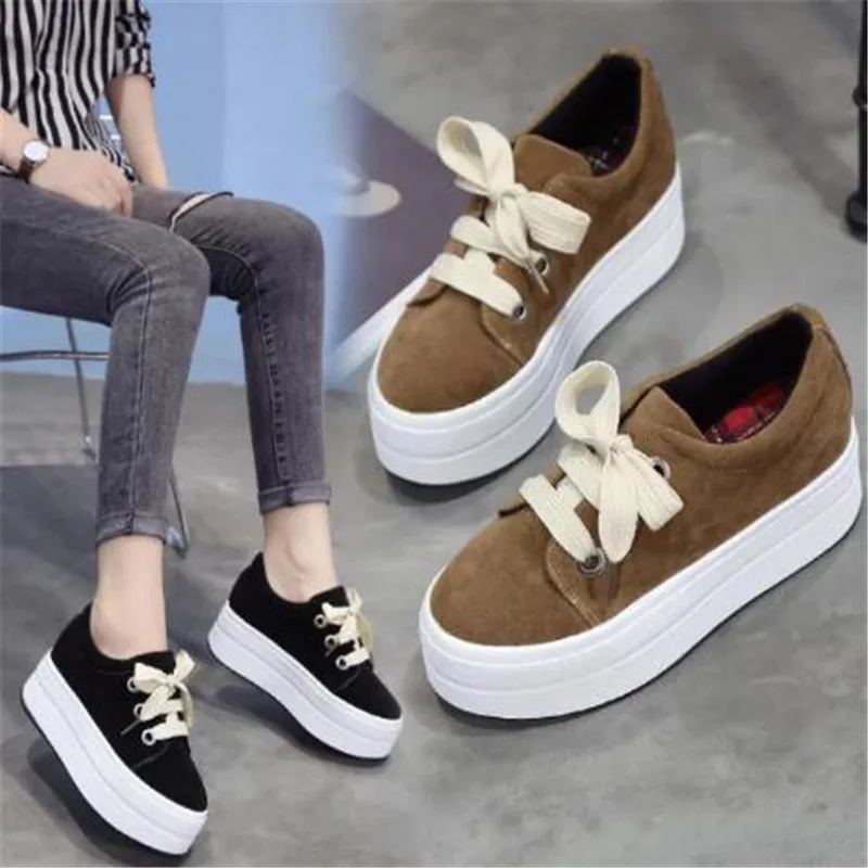 Autumn Wedges Suede Shoes Woman Platform Sneakers Zipper Shoes Hidden Heel Height Increasing Casual Shoes Flats For Women AB-60
Autumn Wedges Suede Shoes Woman Platform Sneakers Zipper Shoes Hidden Heel Height Increasing Casual Shoes Flats For Women AB-60