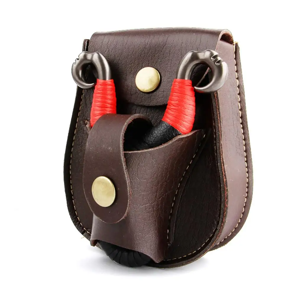 Outdoor LeatherBag Waist Pack Steel Ball All-In-One Storage Bag Catapult Case Camping Hunting Sports Accessories
Outdoor LeatherBag Waist Pack Steel Ball All-In-One Storage Bag Catapult Case Camping Hunting Sports Accessories