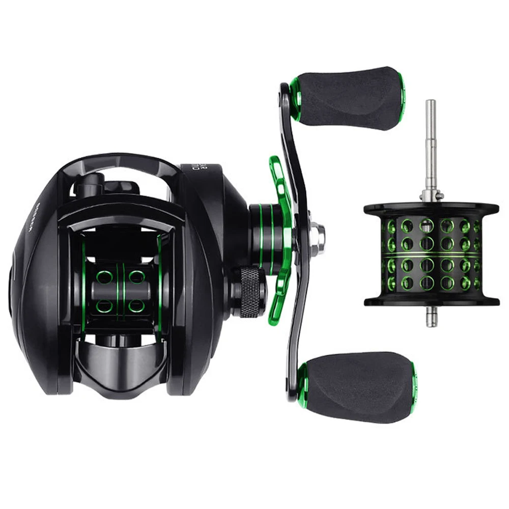 SIECHI BS2000 II Baitcasting Reel 8.1:1 6.3:1 Gear Ratio Reel Freshwater Aluminum Spool 8 KG Drag Fishing Coil
SIECHI BS2000 II Baitcasting Reel 8.1:1 6.3:1 Gear Ratio Reel Freshwater Aluminum Spool 8 KG Drag Fishing Coil