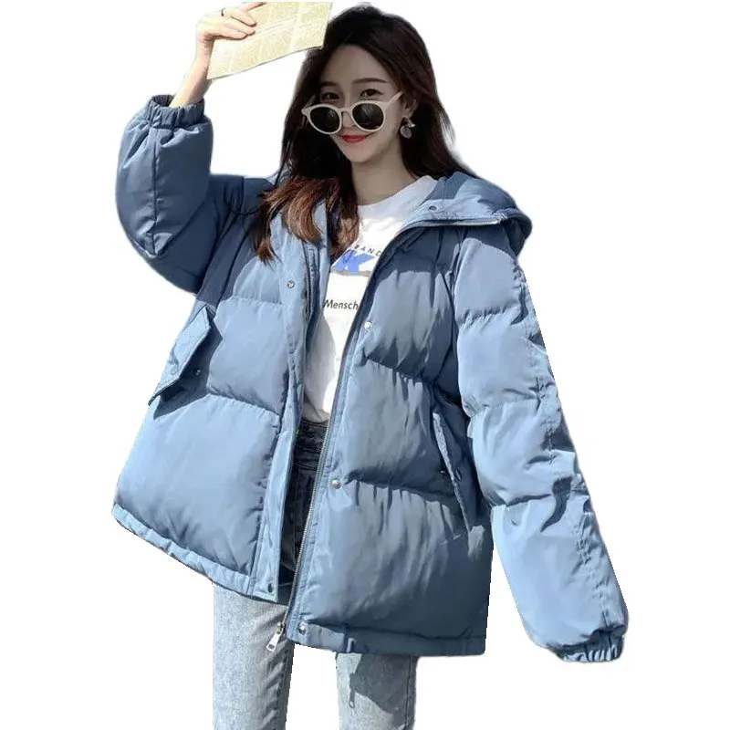 2022 New Korean Style Loose Student Cute Jacket Female Cotton-Padded Designer Jacket Large Size Casual Cotton Coat For Girls
2022 New Korean Style Loose Student Cute Jacket Female Cotton-Padded Designer Jacket Large Size Casual Cotton Coat For Girls