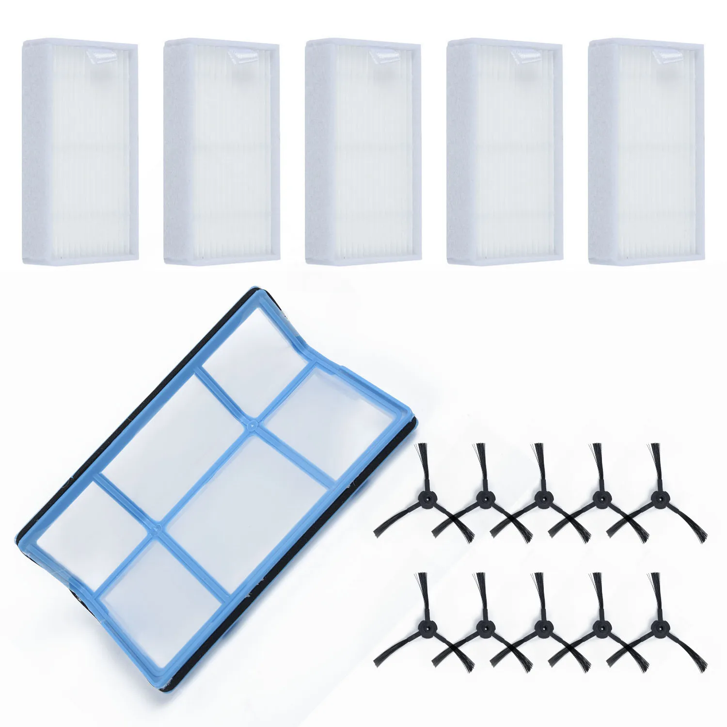 16pcs/set Prefilter Mesh Side Brushes Filters Medion MD 18500 /18600 /MD18501 Vacuum Cleaner Kit Filtering Micro-dust Accessory
16pcs/set Prefilter Mesh Side Brushes Filters Medion MD 18500 /18600 /MD18501 Vacuum Cleaner Kit Filtering Micro-dust Accessory