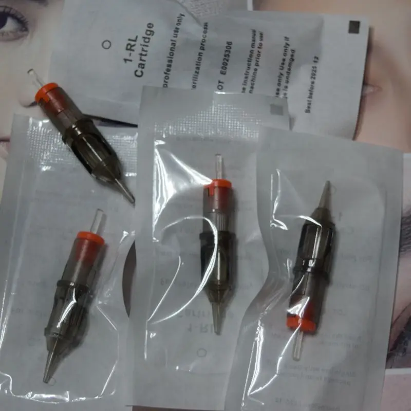 100 Tattoo Cartridge Needles 1RL Disposable Sterilized Tattoo Cartridge Needles For Tattoo Machine Pen Makeup Tattoo Gun Machine
100 Tattoo Cartridge Needles 1RL Disposable Sterilized Tattoo Cartridge Needles For Tattoo Machine Pen Makeup Tattoo Gun Machine