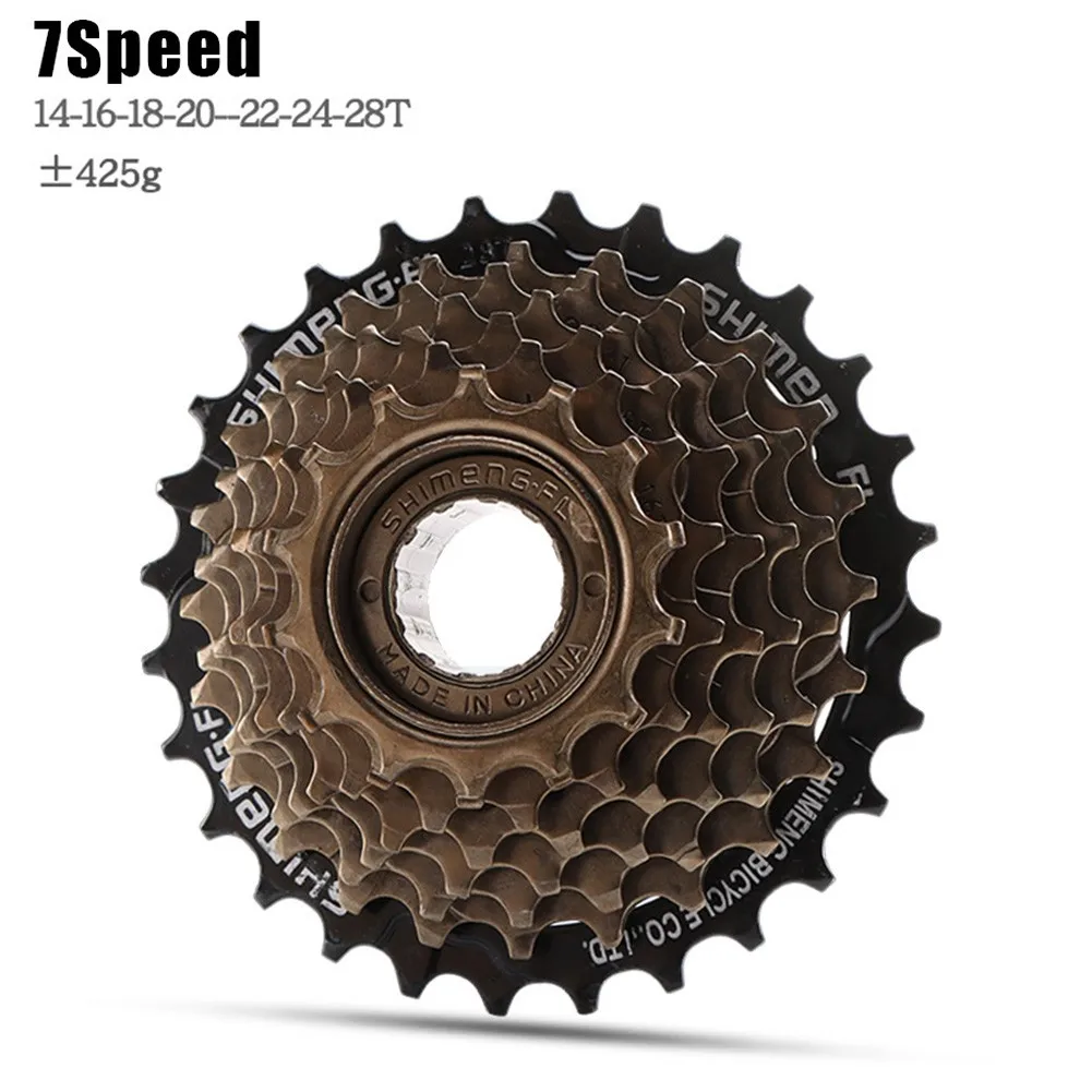 Bike Freewheel 6s 7s 8s 9 Speed MTB Rotating Thread Cassette Freewheel Hollow 13-32T MTB Sprocket Gear Wheel Wave-shaped Chute
Bike Freewheel 6s 7s 8s 9 Speed MTB Rotating Thread Cassette Freewheel Hollow 13-32T MTB Sprocket Gear Wheel Wave-shaped Chute