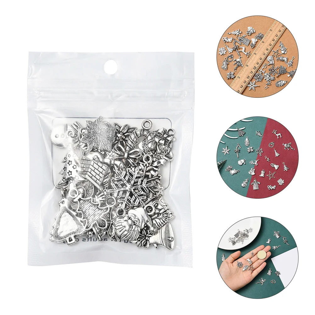 27pcs Xmas Charm Bracelet Necklace Making Charm Snowflake Charm Snowman Pendant
27pcs Xmas Charm Bracelet Necklace Making Charm Snowflake Charm Snowman Pendant
