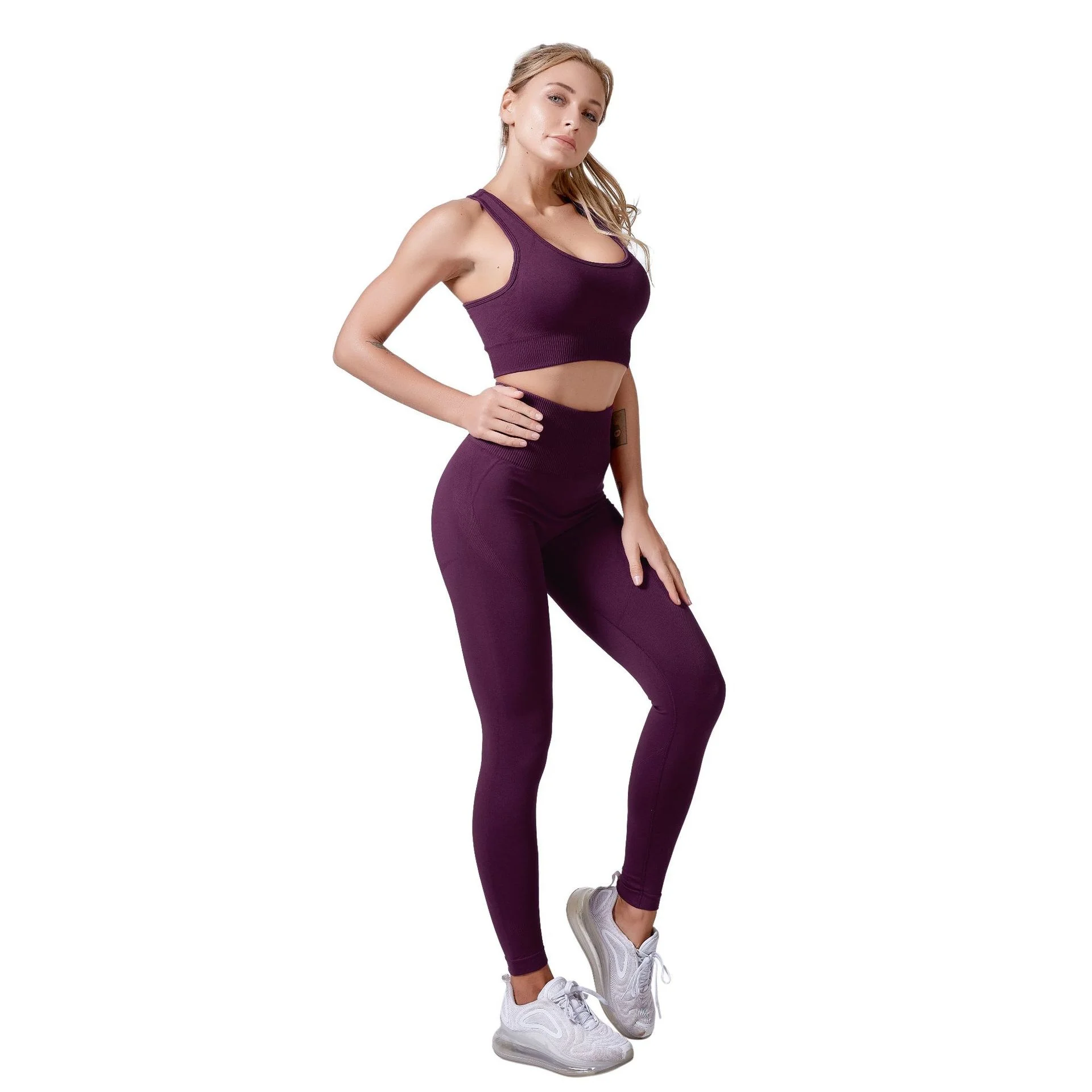 2021 Spring And Summer Yoga Clothing Set Women's Sports Fitness Bra Set Tight Sports Yoga Set
2021 Spring And Summer Yoga Clothing Set Women's Sports Fitness Bra Set Tight Sports Yoga Set