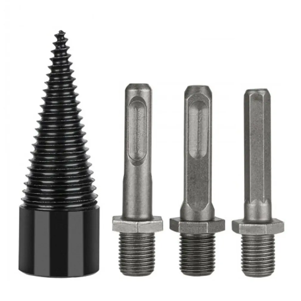 4pcs/set High Quality Firewood Splitting Drill Bit Hex High Speed Firewood Drill Bit Wood Splitter Screw Splitting Cone Driver
4pcs/set High Quality Firewood Splitting Drill Bit Hex High Speed Firewood Drill Bit Wood Splitter Screw Splitting Cone Driver