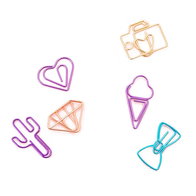 10 pcs/pack cute Cactus star Ice Cream Mini Paper Clips Kawaii Stationery Metal Clear Binder Clips Photos Tickets Notes Letter
10 pcs/pack cute Cactus star Ice Cream Mini Paper Clips Kawaii Stationery Metal Clear Binder Clips Photos Tickets Notes Letter