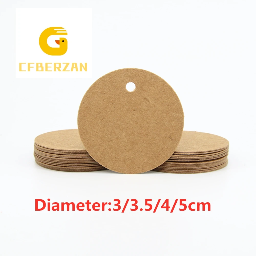 100PCS Round Brown Kraft Paper Tag Blank DIY 3cm 3.5cm 4cm5cm Handmade Sewing Tag Price Label Cards Wedding Party Decoration Tag
100PCS Round Brown Kraft Paper Tag Blank DIY 3cm 3.5cm 4cm5cm Handmade Sewing Tag Price Label Cards Wedding Party Decoration Tag