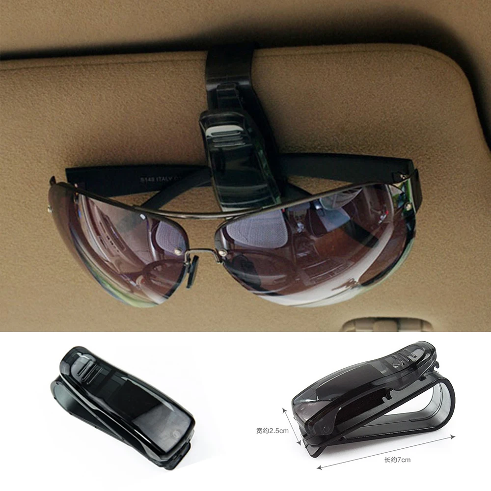 Universal Auto Sun Visor Glasses Fastener Clip Holder for Sunglasses Eyeglasses Ticket Card Universal Multi-Function Portable
Universal Auto Sun Visor Glasses Fastener Clip Holder for Sunglasses Eyeglasses Ticket Card Universal Multi-Function Portable