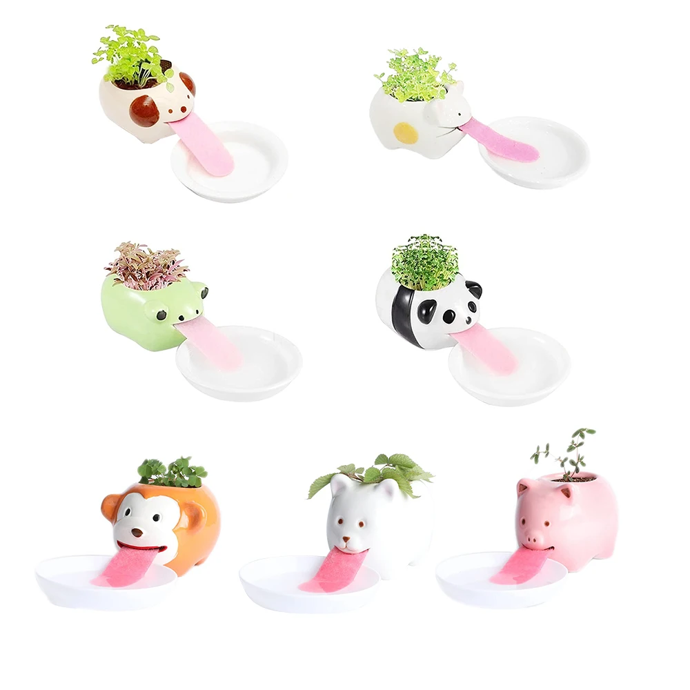 Garden Office Decor Ceramic Flower Pot Small Cartoon Planter Succulent Flowerpot Bonsai Cactus Pot Home Garden Desk Decor
Garden Office Decor Ceramic Flower Pot Small Cartoon Planter Succulent Flowerpot Bonsai Cactus Pot Home Garden Desk Decor