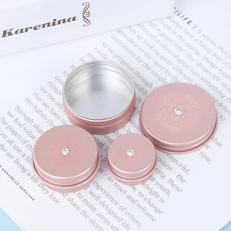 1Pcs 5g 10g 15g 20g Empty Mini Rose Gold Aluminum Cream Jar Pot Nail Art Makeup Lip Gloss Empty Cosmetic Metal Tins Containers
1Pcs 5g 10g 15g 20g Empty Mini Rose Gold Aluminum Cream Jar Pot Nail Art Makeup Lip Gloss Empty Cosmetic Metal Tins Containers