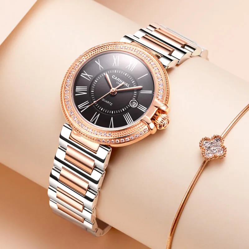 Classic Brand Watches Business Designer Stainless Steel Quartz Watches for Women Roman Retro Calendar Wristwatch Crystals Montre
Classic Brand Watches Business Designer Stainless Steel Quartz Watches for Women Roman Retro Calendar Wristwatch Crystals Montre