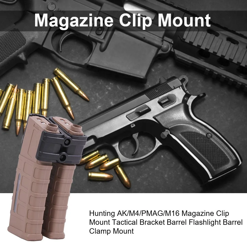 Tactical Rifle Gun Magazine Parallel Connector for AK M4 AR-15 M16 MAG59 Airsoft Double Mag Clip Mount Hunting Gun Accessories
Tactical Rifle Gun Magazine Parallel Connector for AK M4 AR-15 M16 MAG59 Airsoft Double Mag Clip Mount Hunting Gun Accessories
