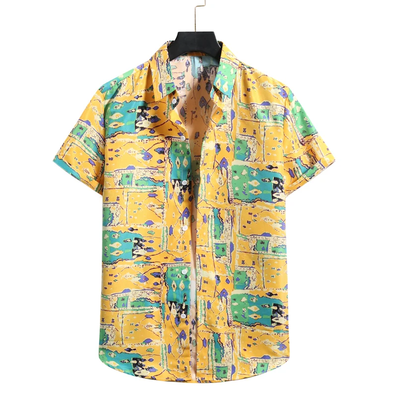 2021 Summer Men Printed Short-sleeved Shirt Men's Fashion Classic Flower Shirt Male Streetwear Harajuku Hip Hop Shirts S-XXL
2021 Summer Men Printed Short-sleeved Shirt Men's Fashion Classic Flower Shirt Male Streetwear Harajuku Hip Hop Shirts S-XXL