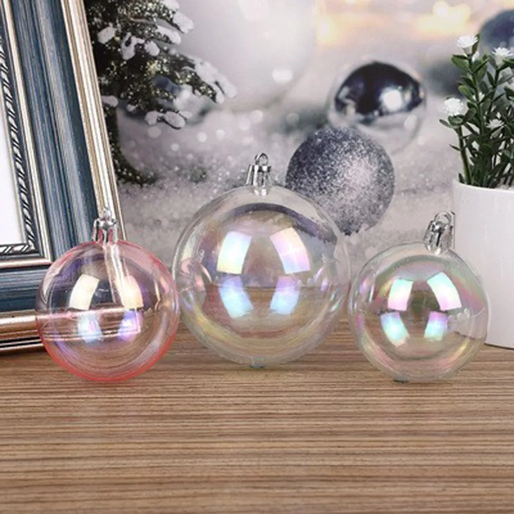 5pcs Clear Iridescent Plastic Ball Non-fillable Baubles Christmas Wedding Tree Hanging Party Window Decorations 6cm 8cm Pink
5pcs Clear Iridescent Plastic Ball Non-fillable Baubles Christmas Wedding Tree Hanging Party Window Decorations 6cm 8cm Pink