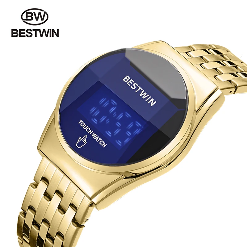New Fasion Luxury Brand bestwin LED Screen Men's watches 3Bar Waterproof Men Wristwatch Stainless Steel Watch Relogio Masculino 
New Fasion Luxury Brand bestwin LED Screen Men's watches 3Bar Waterproof Men Wristwatch Stainless Steel Watch Relogio Masculino