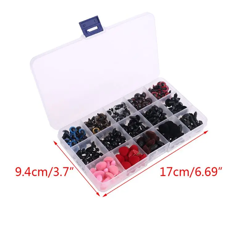 120/240/249/816pcs Plastic Safety Eyes with Sequin Washers for Bear Doll Stuffed Toys Animal Puppet DIY Crafts Accessories
120/240/249/816pcs Plastic Safety Eyes with Sequin Washers for Bear Doll Stuffed Toys Animal Puppet DIY Crafts Accessories