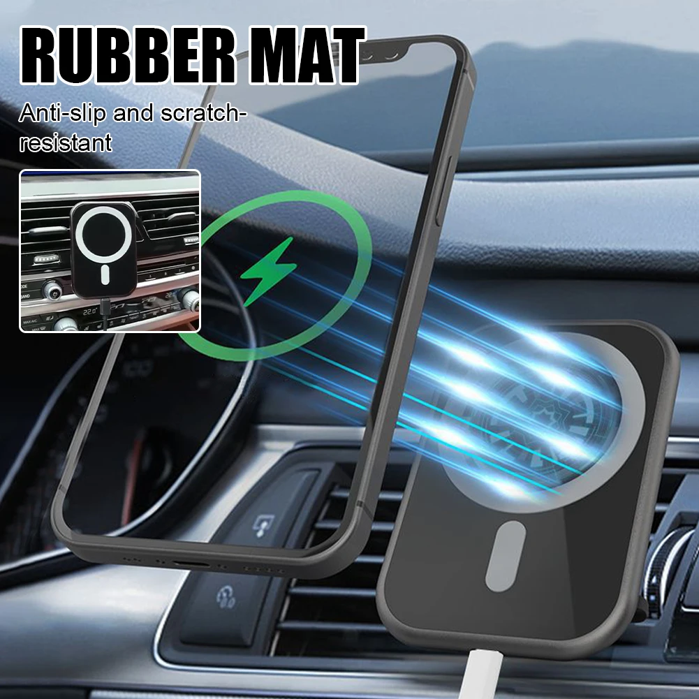 15W Magnetic Wireless Chargers Car Air Vent Stand Mount Phone Holder Fast Charging Station For iPhone 12 QI Wireless Charger
15W Magnetic Wireless Chargers Car Air Vent Stand Mount Phone Holder Fast Charging Station For iPhone 12 QI Wireless Charger